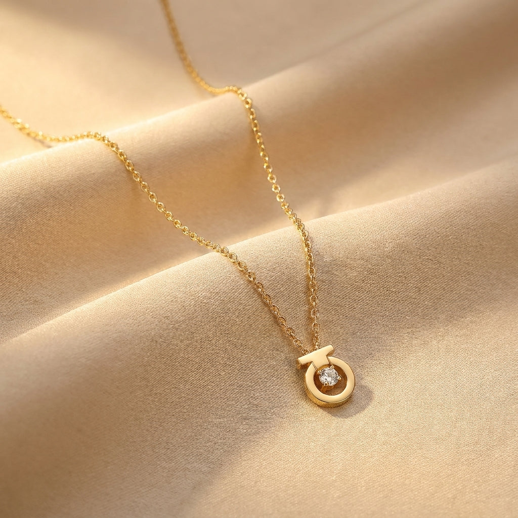 Collana Trussardi con Logo