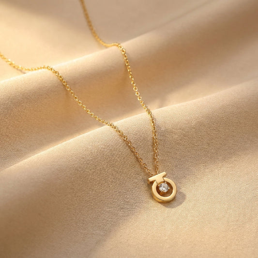 Collana Trussardi con Logo